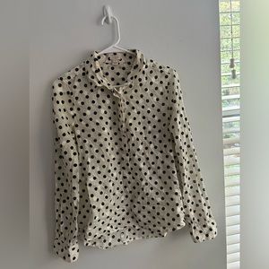 J-Crew Women’s Kathryn Slim Fit Button Up Shirt Size S